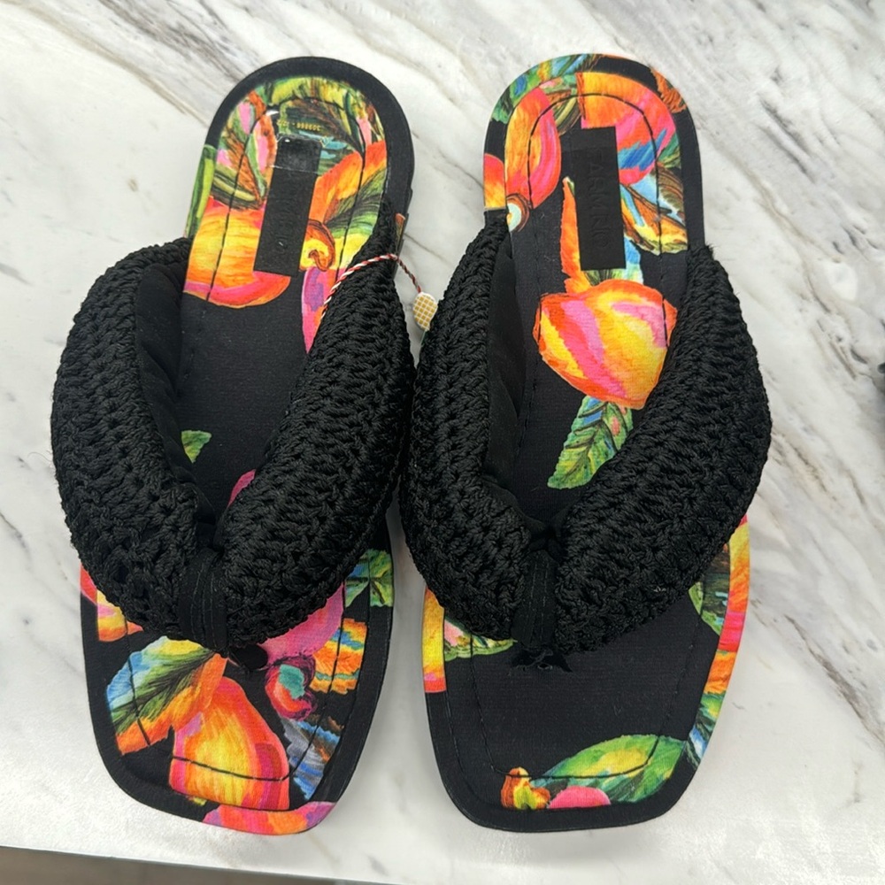 Farm Rio flip-flops